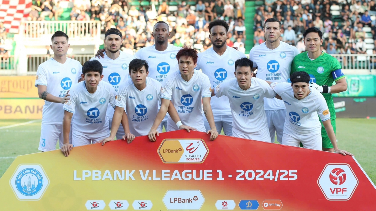 Nam Định không có lực lượng mạnh nhất trước Hải Phòng (Ảnh: VPF).