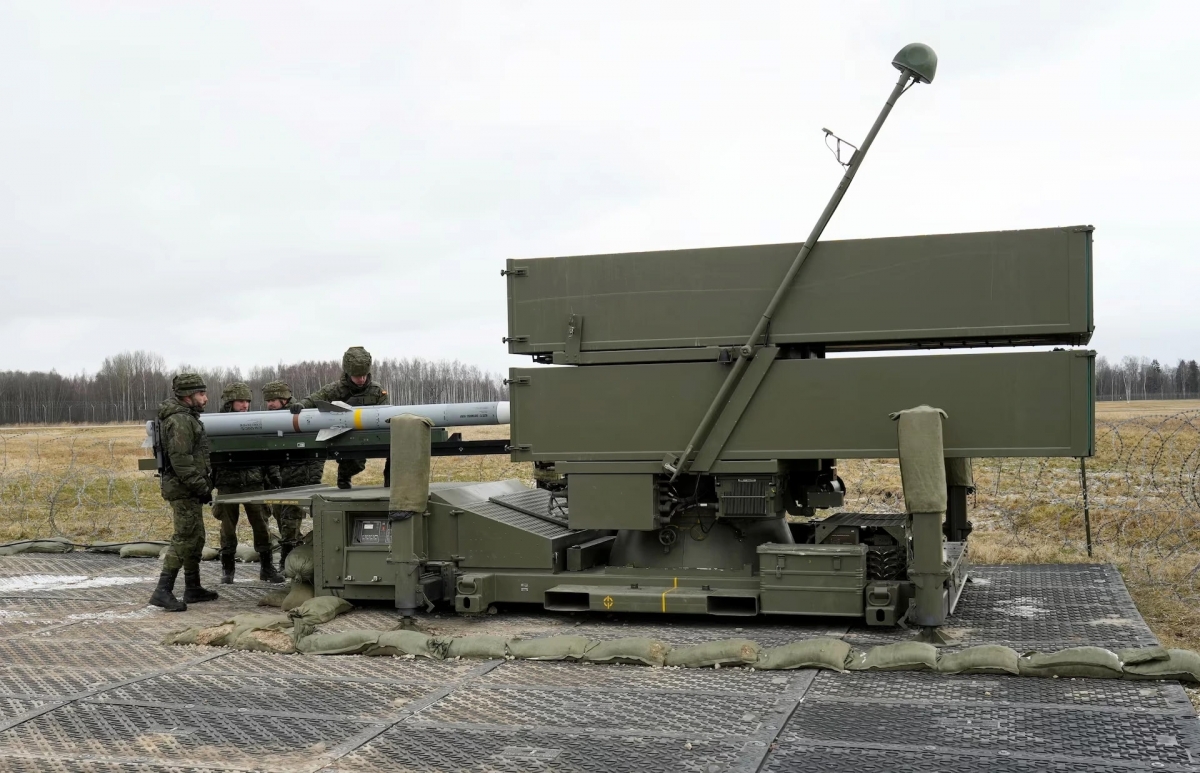 Hệ thống NASAMS. Ảnh: Reuters
