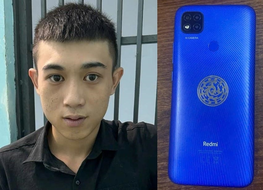 Nguyễn Hữu Tiên và chiếc điện thoại mà đối tượng cướp giật