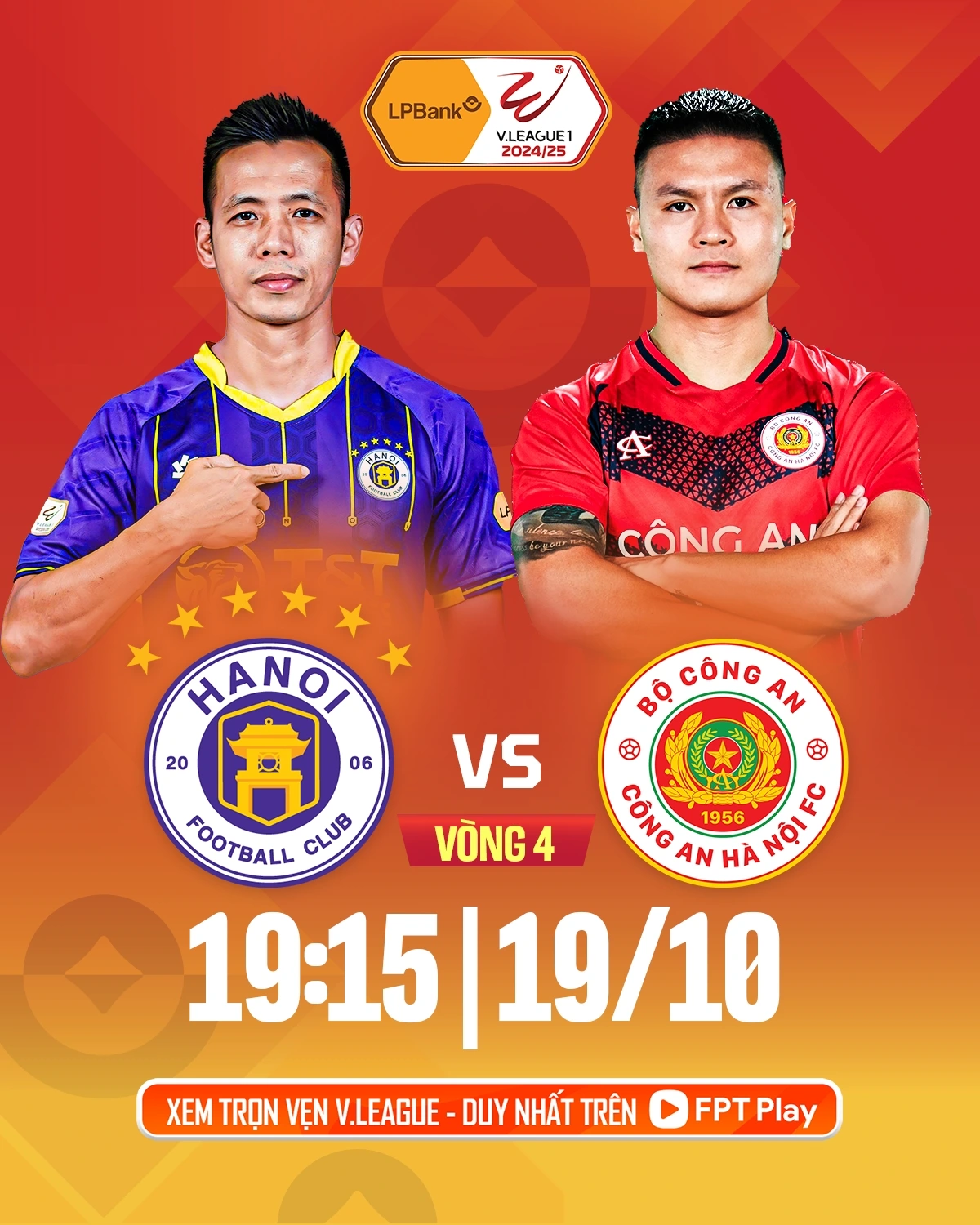 Hà Nội FC đại chiến với CLB CAHN.
