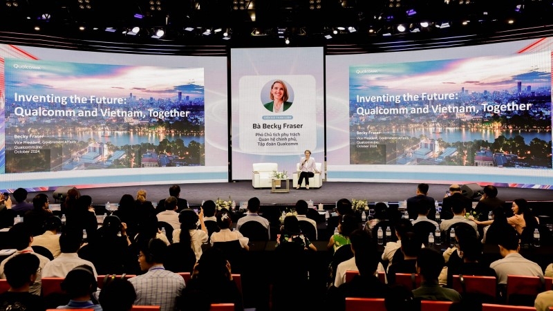 Bà Becky Fraser, Phó Chủ tịch phụ trách quan hệ Chính phủ, Tập đoàn Qualcomm