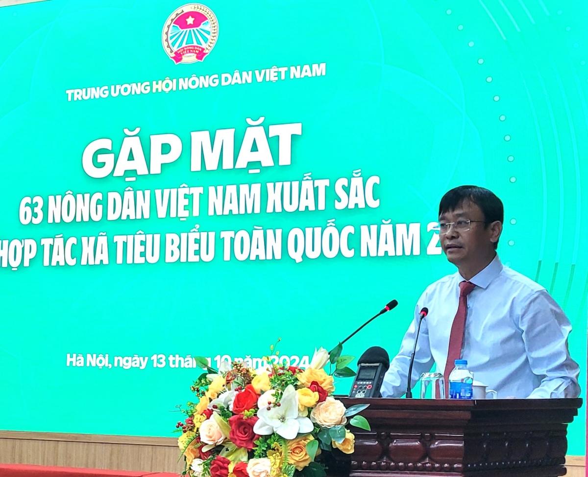 Ông Nguyễn Văn Hoài, Tổng Biên tập Báo Nông thôn Ngày nay.