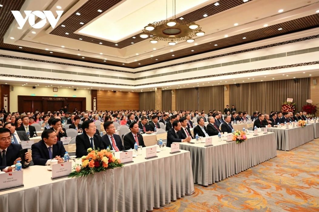 Delegates partake in the event.