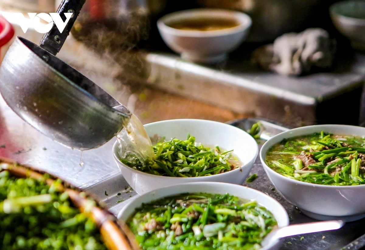 Phở Hà Nội là món ăn nổi tiếng khắp thế giới.