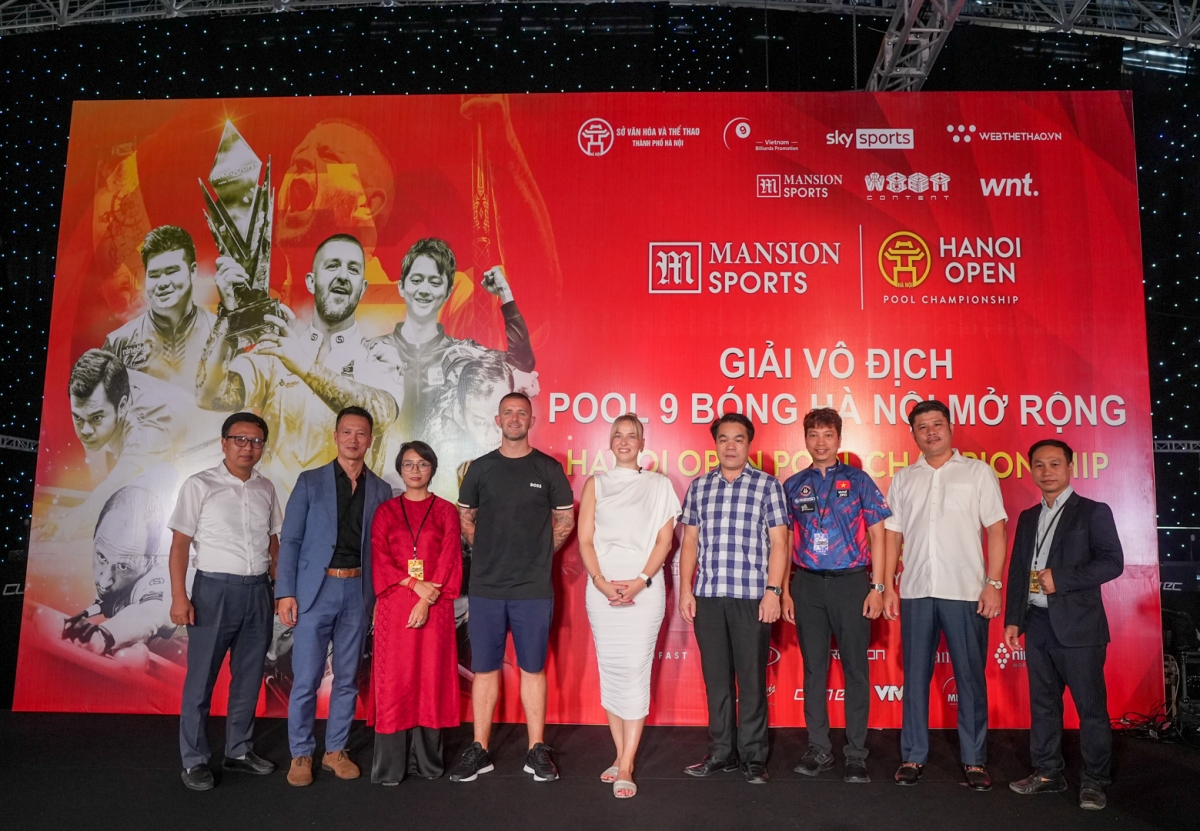 Cơ thủ hàng đầu hội tụ ở giải Hanoi Open Pool Championship 2024. 