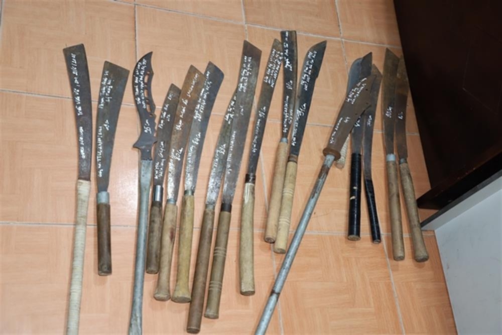 Tang vật thu giữ