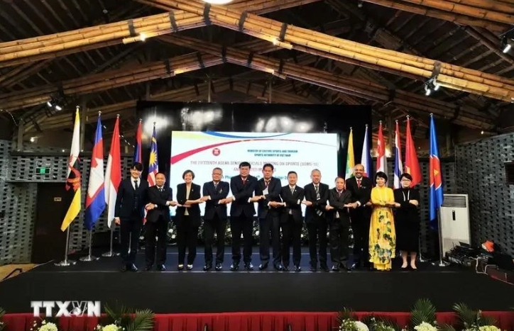 At the 15th ASEAN Senior Official Meeting on Sports