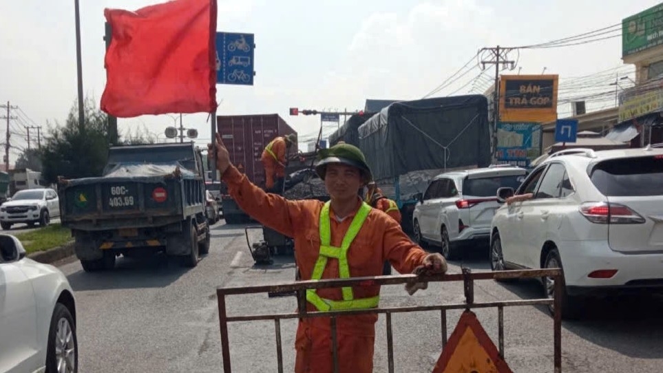 Quốc lộ 51 đoạn qua Đồng Nai hư hỏng, xuống cấp nghiêm trọng (Ảnh: CTV)