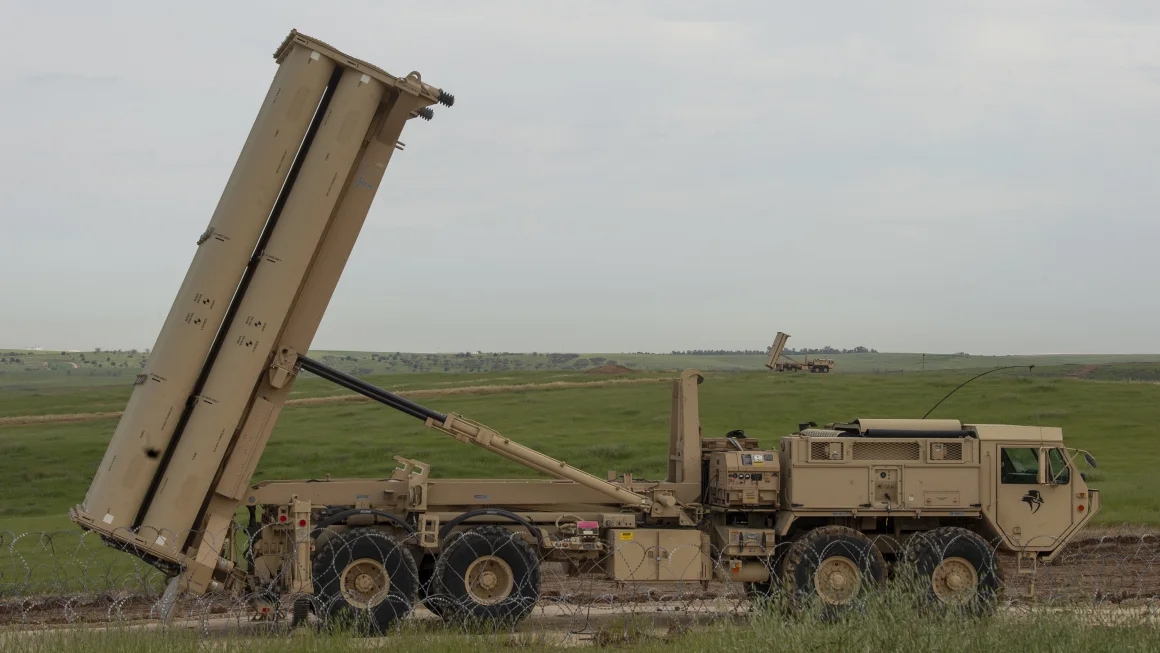 Một bệ phóng THAAD của Mỹ ở Israel, tháng 3/2019. Ảnh: Không quân Mỹ