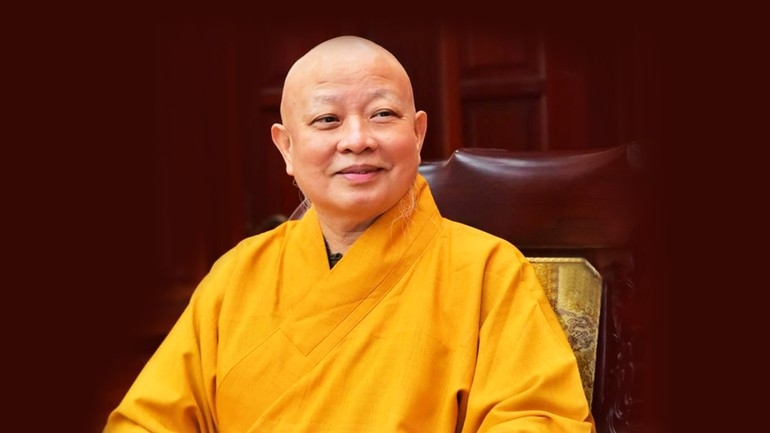 Hòa thượng Thích Lệ Trang - Trưởng ban Trị sự Giáo hội Phật giáo Việt Nam TP.HCM