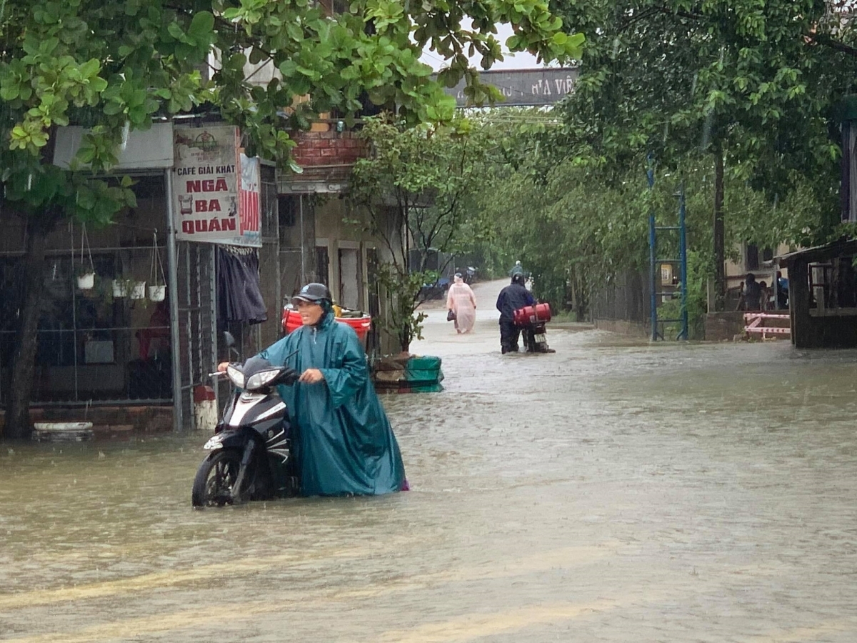 Hà Tĩnh đến Thừa Thiên Huế tiếp tục có mưa to đến rất to
