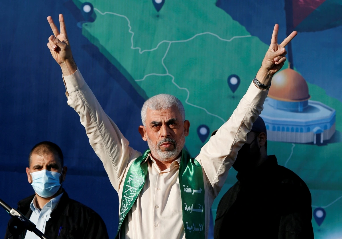Thủ lĩnh Hamas Yahya Sinwar. Ảnh: Reuters