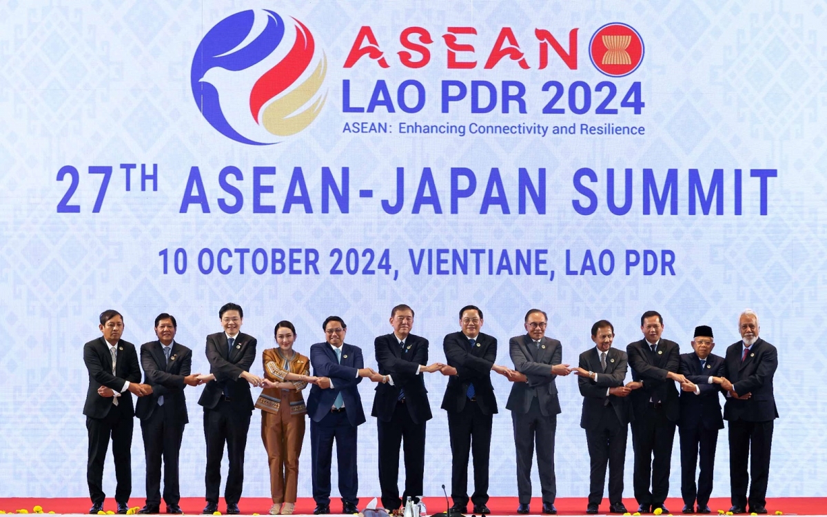 Hội nghị Cấp cao ASEAN - Nhật Bản lần thứ 27. Ảnh: Phủ thủ tướng Nhật Bản.