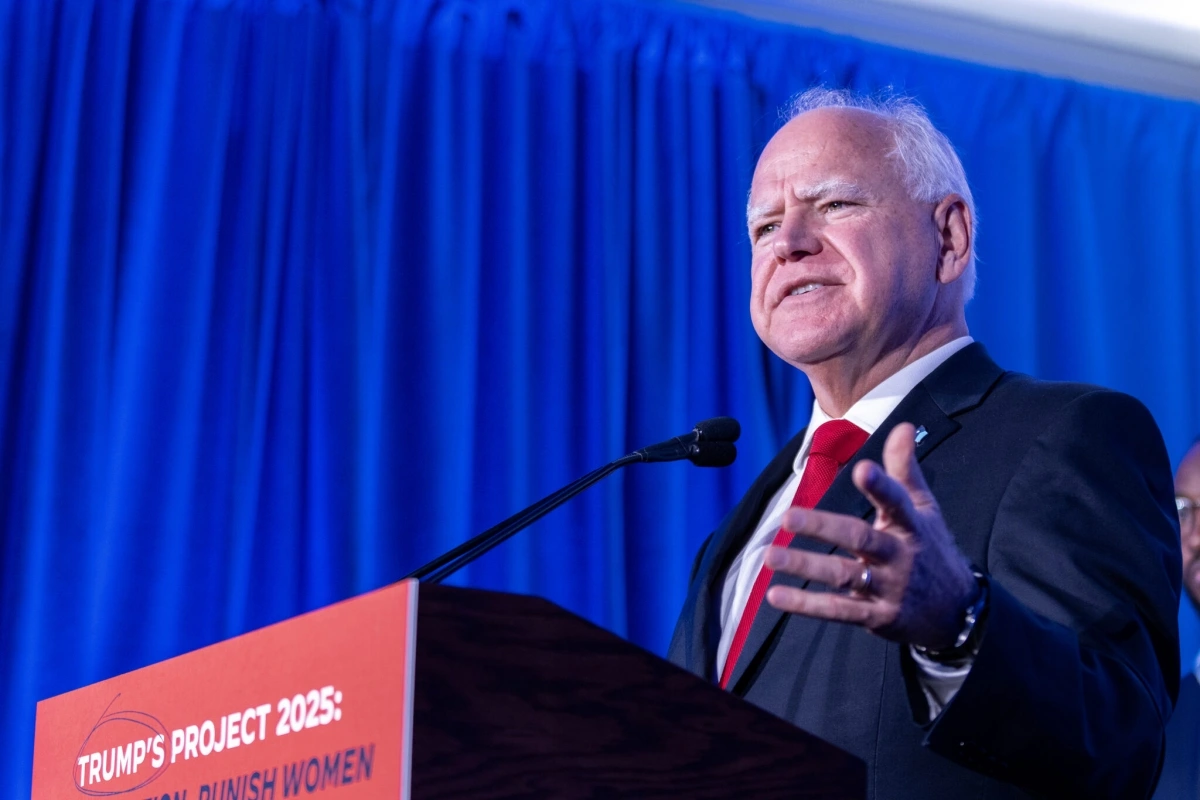 Thống đốc Minnesota, ông Tim Walz. Ảnh: Getty