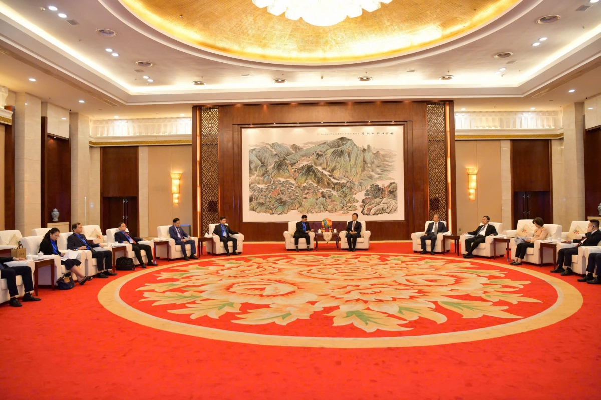 Toàn cảnh buổi tiếp