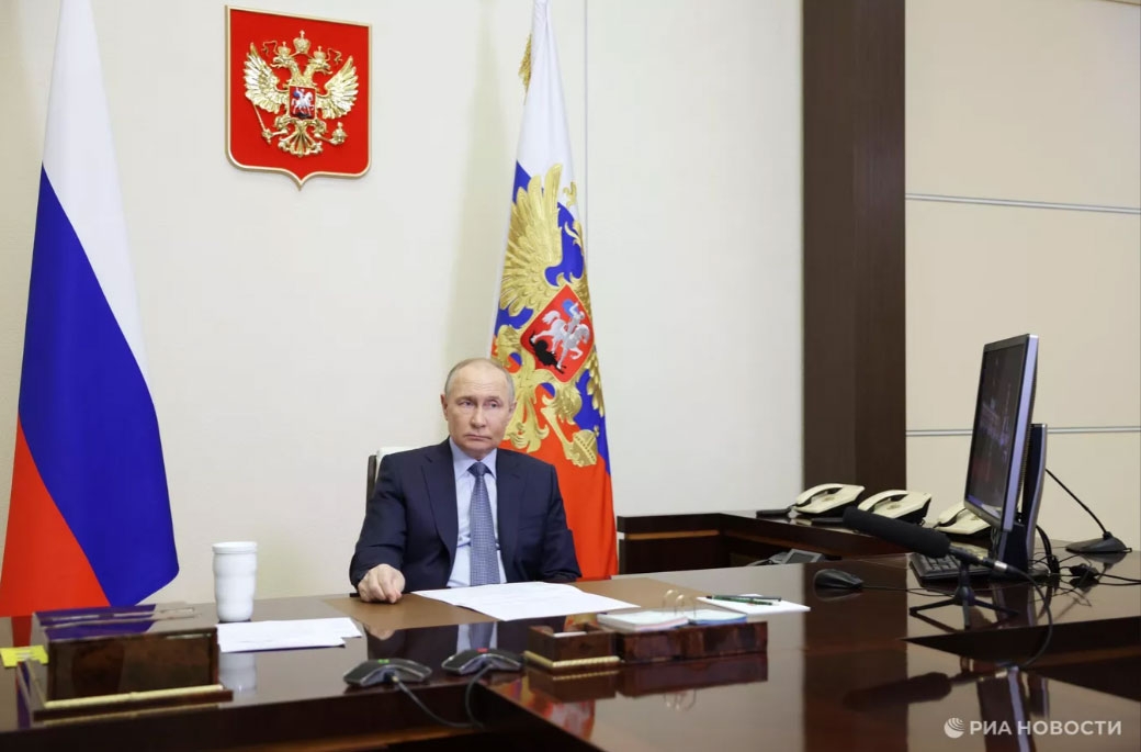 Tổng thống Nga Vladimir Putin (Ảnh: RIA Novosti)