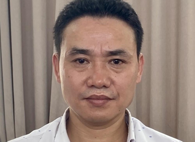 Bị can Trần Tùng, nguyên Phó Giám đốc Sở Ngoại vụ tỉnh Thái Nguyên.