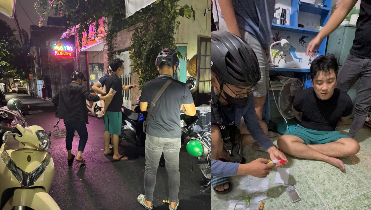 Trần Phước Hoàng Anh tại thời điểm bị bắt giữ