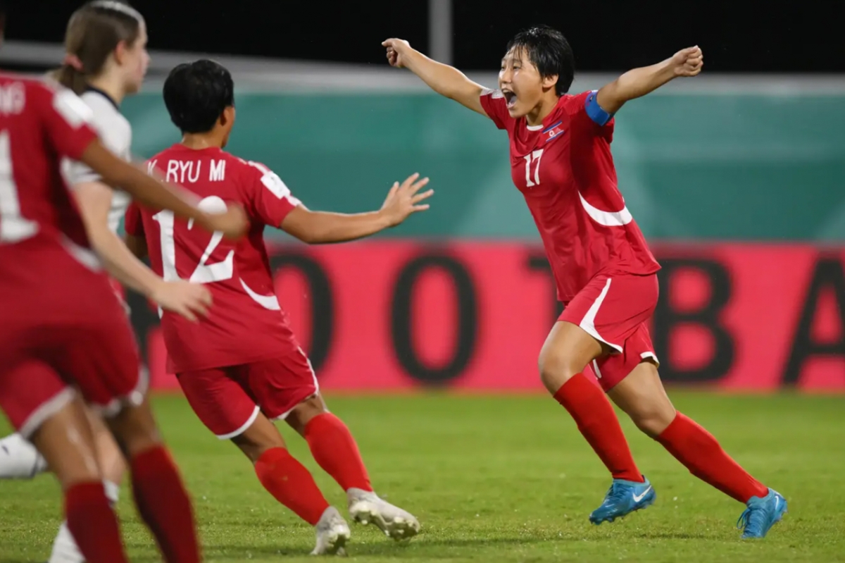 U17 nữ Triều Tiên đang là đội có hàng công mạnh nhất tại U17 World Cup nữ 2024 (Ảnh: FIFA)
