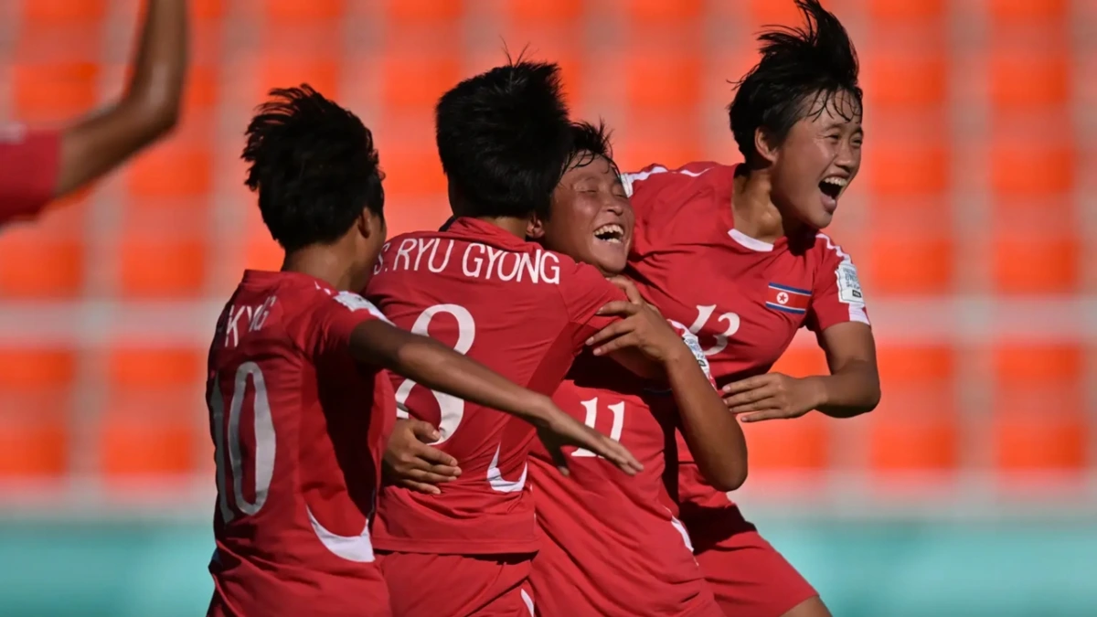 U17 nữ Triều Tiên toàn thắng trong cả hai trận đã đấu tại U17 World Cup nữ 2024 (Ảnh: FIFA)