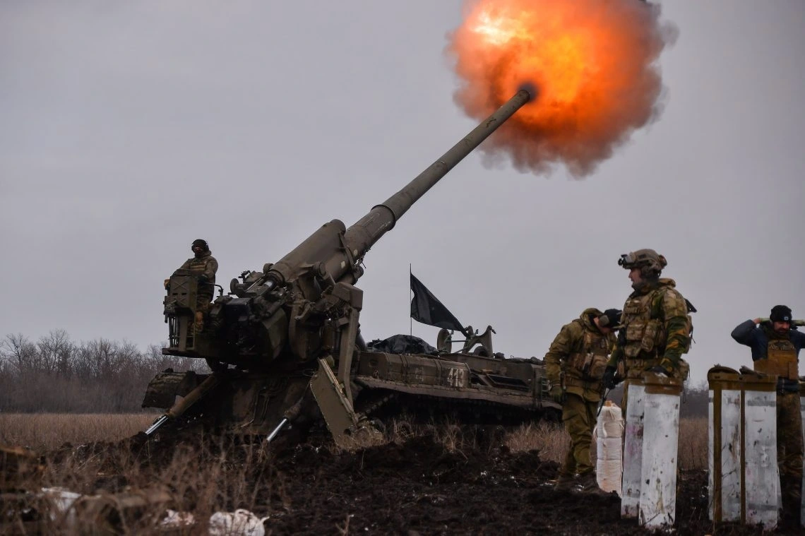 Quân đội Ukraine trên chiến trường. Ảnh: Reuters