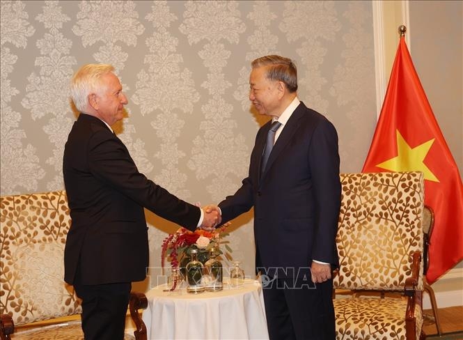 Ông Patrick MC Killeni mong muốn tiếp tục nhận được sự hỗ trợ của các bộ, ban, ngành Việt Nam trong thời gian tới. Ảnh: TTXVN