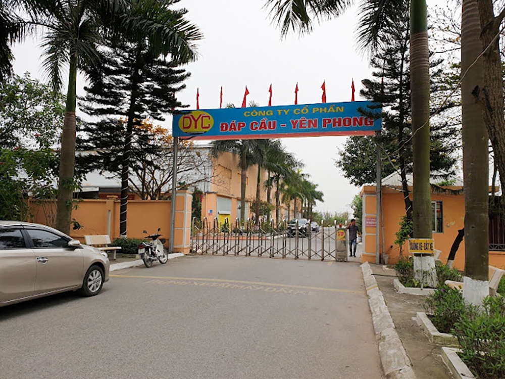 Trụ sở công ty Cổ phần Đáp Cầu - Yên Phong