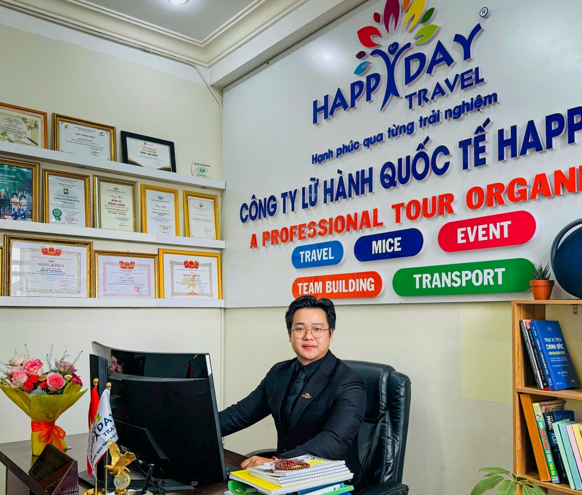 Ông Đinh Văn Dôn – CEO 9x của Happy Day Travel