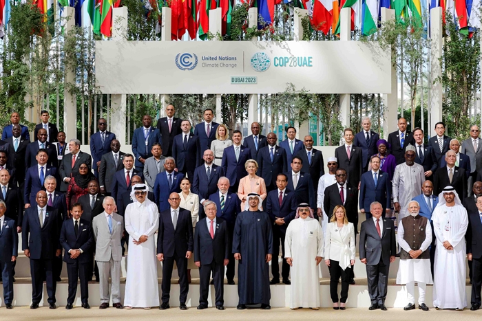 Các đại biểu dự COP28 tại UAE, năm 2023. Ảnh: EC