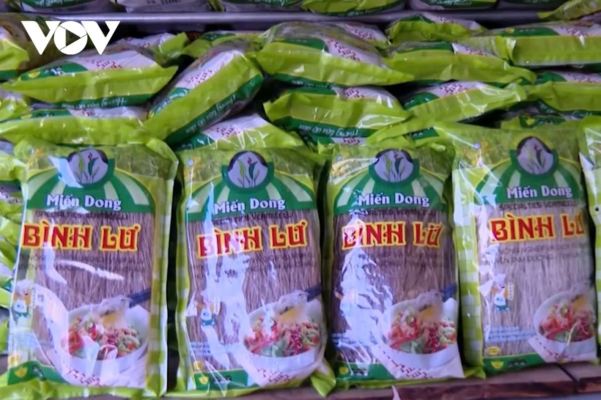 The Binh Lu vermicelli product has now been recognized by authorities as a 3-star OCOP product and has become a unique agricultural item of the region.