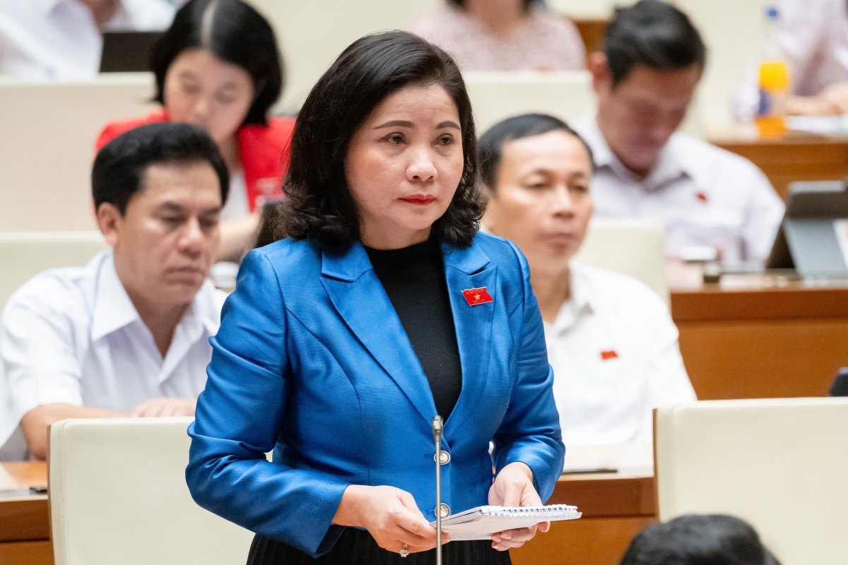 Đại biểu Nguyễn Thị Thu Nguyệt, đoàn Đắk Lắk