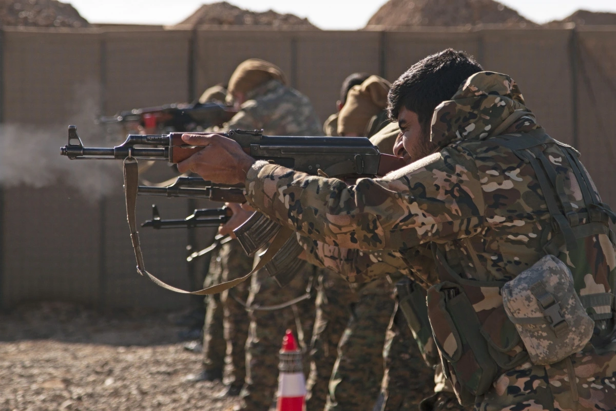 Quân đội Syria. (Ảnh: AP)
