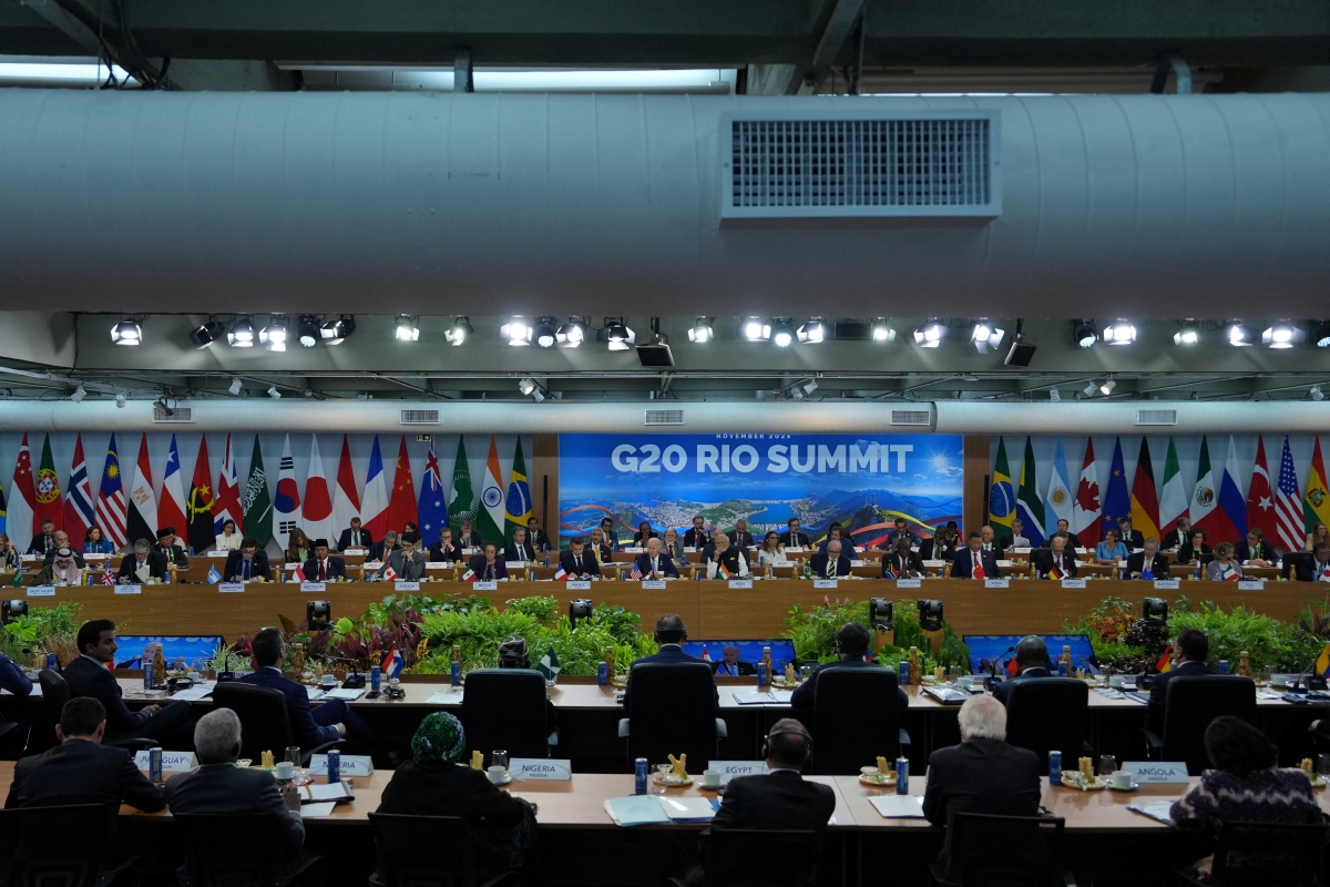 Hội nghị thượng đỉnh G20 ở Brazil: Reuters
