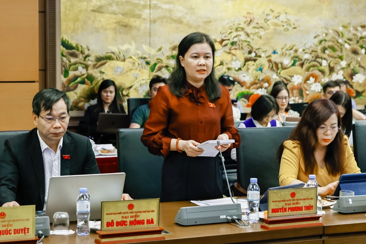 Đại biểu Nguyễn Phương Thủy (Đoàn ĐBQH TP. Hà Nội)