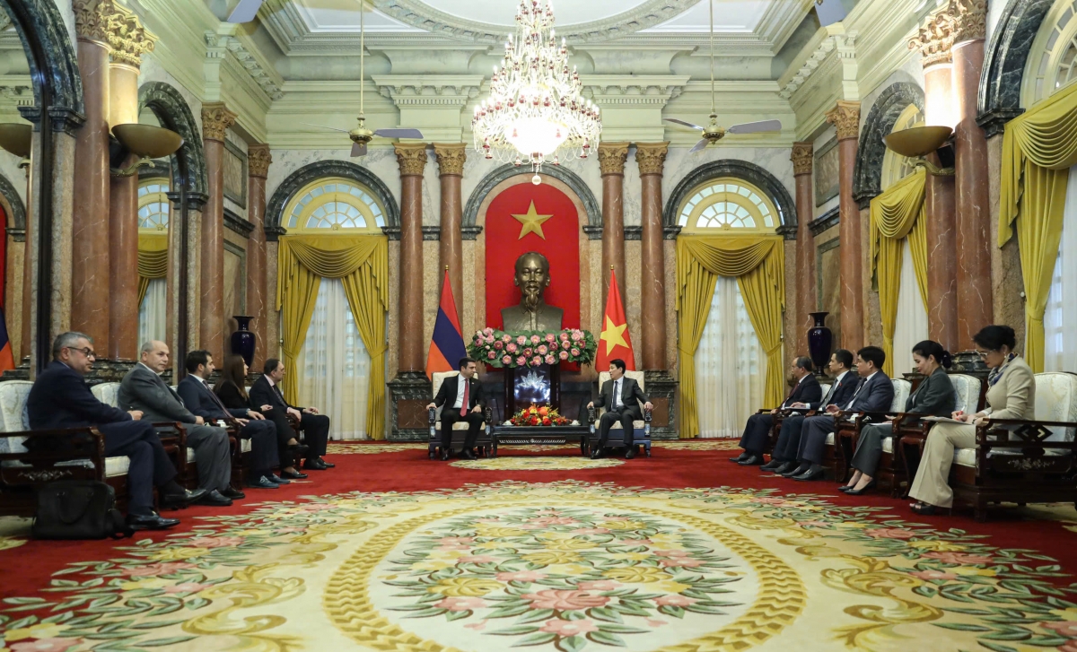 Toàn cảnh buổi tiếp