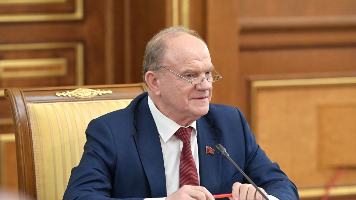 Chủ tịch Đảng Cộng sản Liên bang Nga Guennady Zyuganov. Ảnh: Sputnik