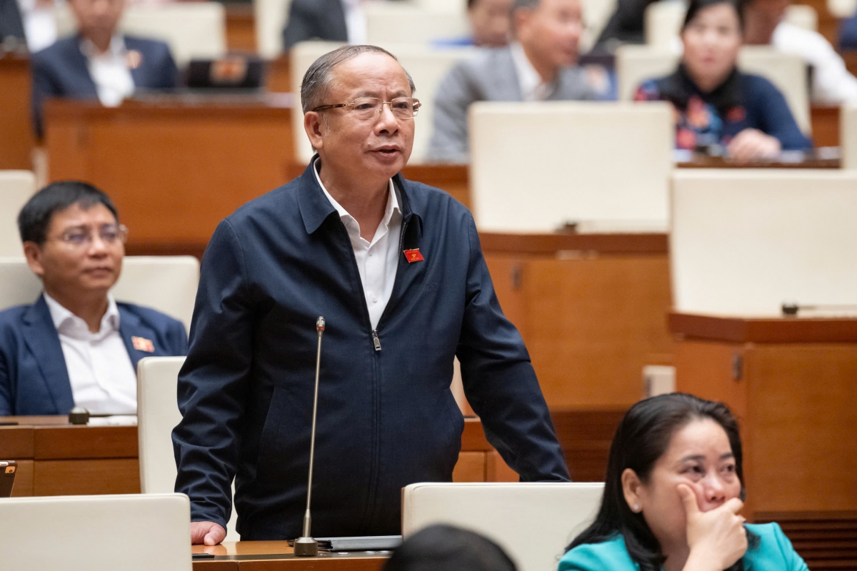 Đại biểu Nguyễn Văn Thân (Đoàn ĐBQH tỉnh Thái Bình