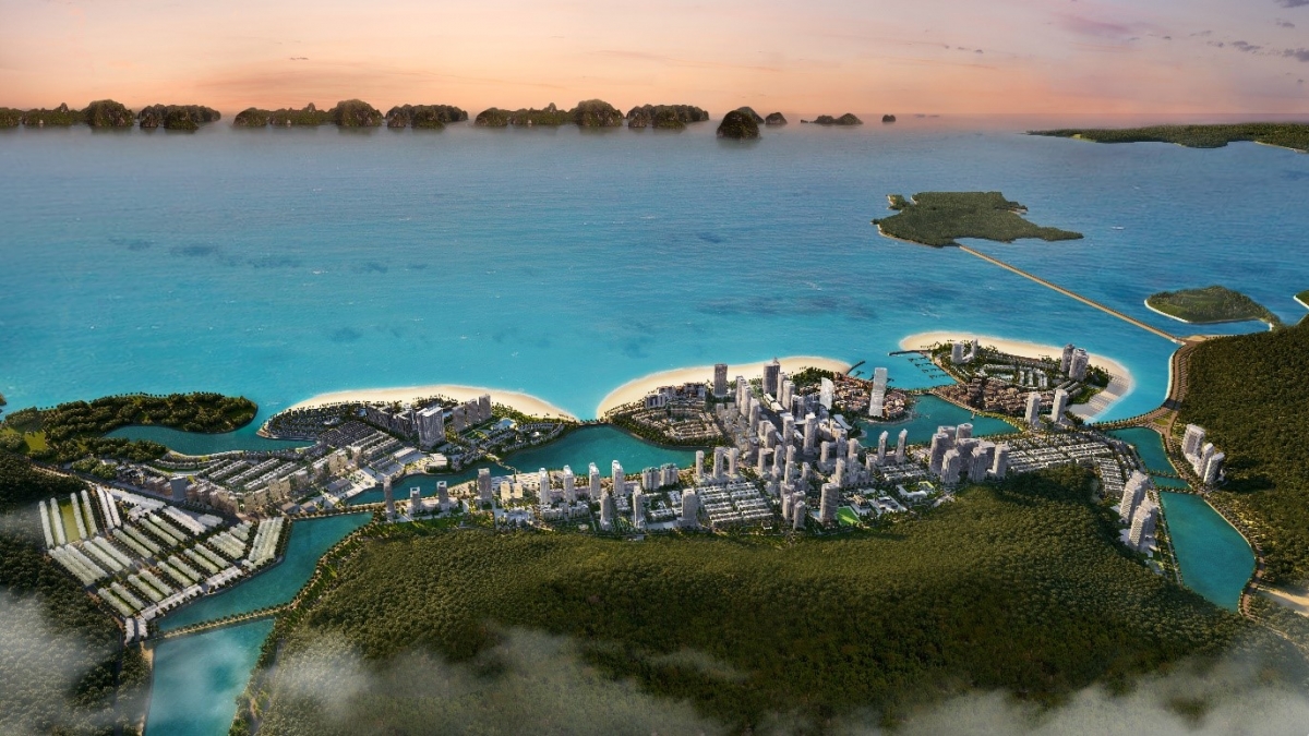 Khu đô thị Halong Marina của BIM Group phát triển các dự án nghỉ dưỡng hạng sang, hướng đến tập khách cao cấp - Ảnh: BIM Land