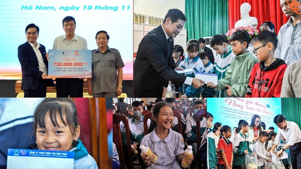Có trách nhiệm với cộng đồng và xã hội là 1 trong 7 giá trị cốt lõi được Tân Hiệp Phát thực hiện trong suốt 3 thập kỷ qua.