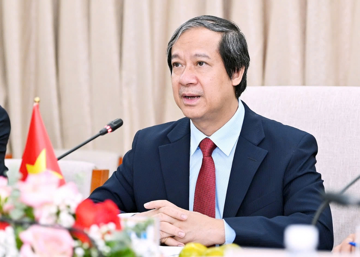 Bộ trưởng Bộ GD-ĐT Nguyễn Kim Sơn