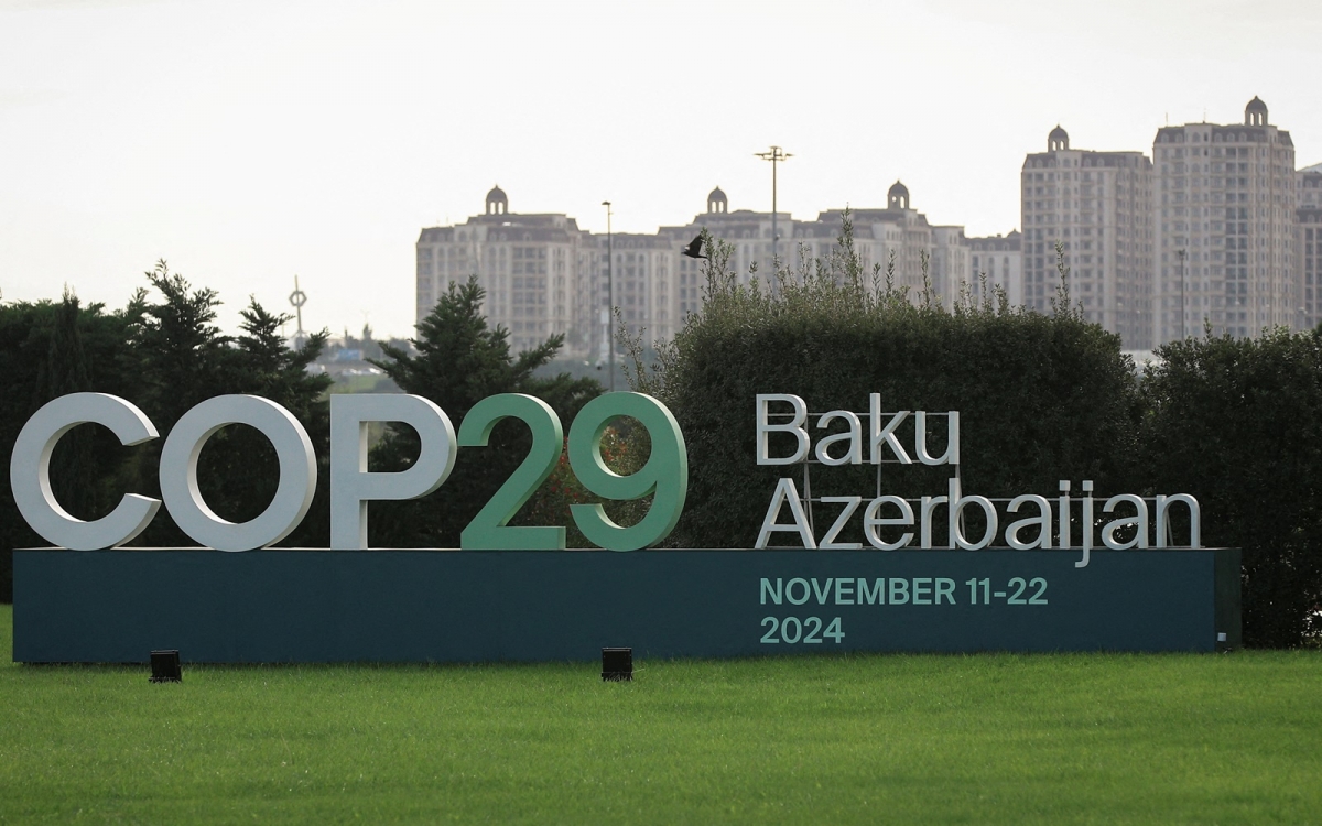 Hội nghị COP29 tại Azerbaijan. Ảnh: Reuters.