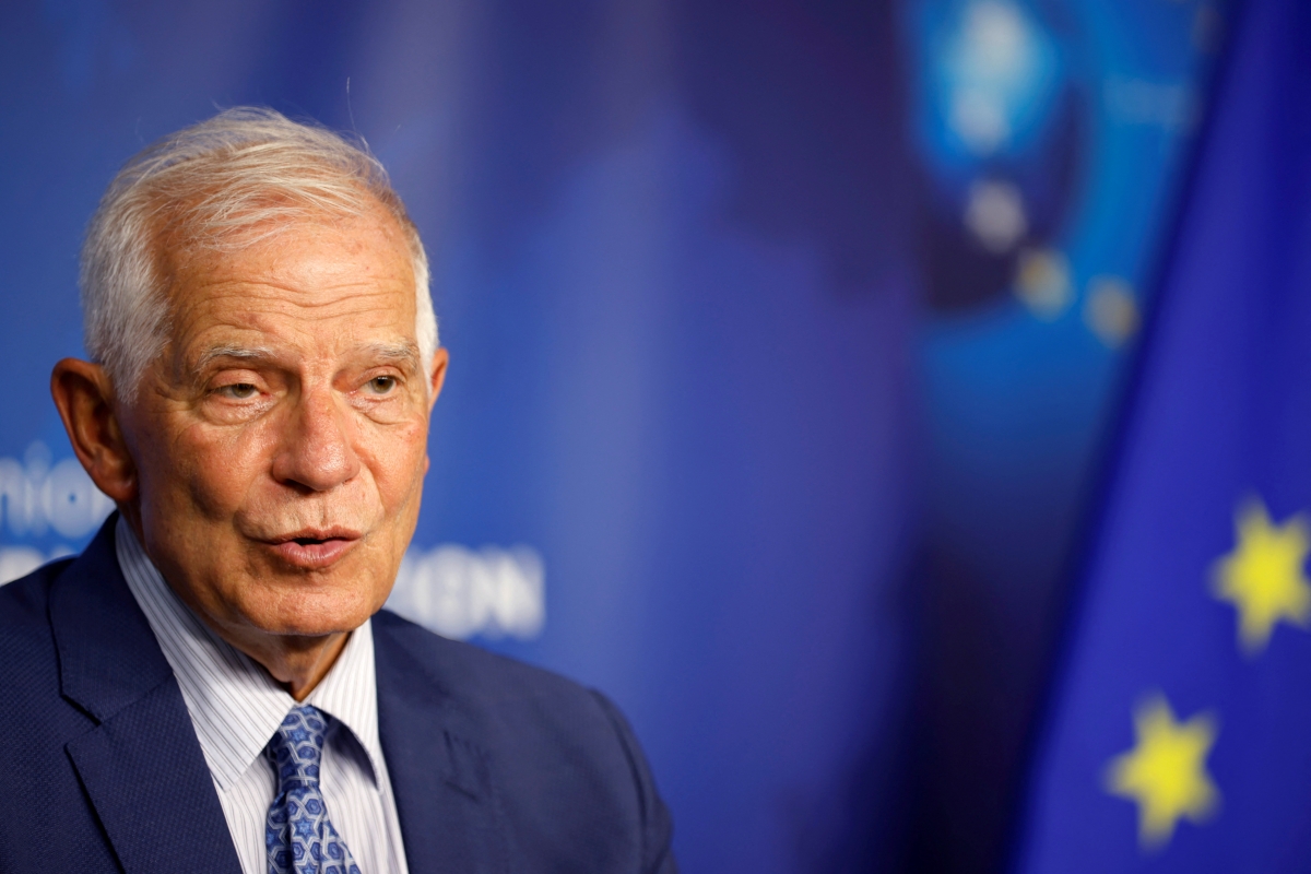 Đại diện cấp cao phụ trách chính sách an ninh và đối ngoại của Liên minh châu Âu (EU) Josep Borrell. Ảnh: Reuters