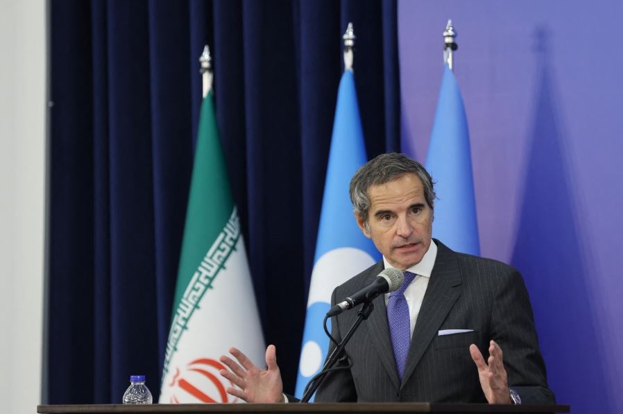 Tổng Giám đốc Cơ quan Năng lượng Nguyên tử Quốc tế (IAEA) Rafael Grossi. Ảnh: Reuters