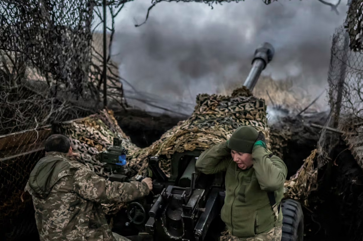 Xung đột Nga-Ukraine. Ảnh: CBS
