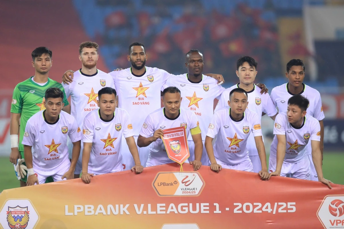 Hà Tĩnh không có lực lượng mạnh nhất ở vòng 8 V-League 2024/2025.