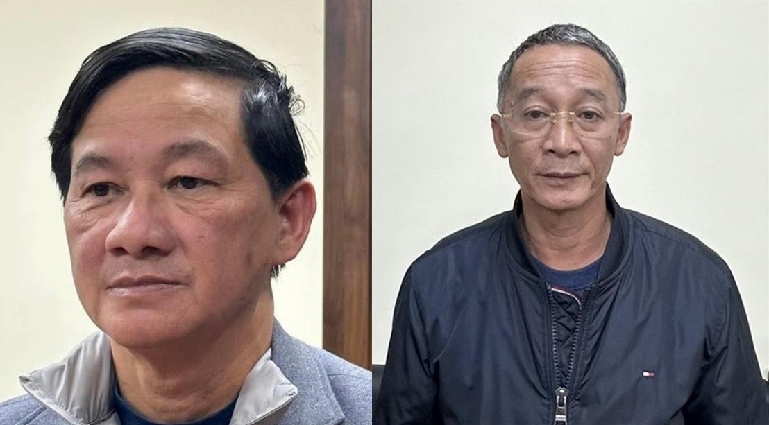 Cựu Bí thư Lâm Đồng Trần Đức Quận và cựu Chủ tịch Lâm Đồng Trần Văn Hiệp