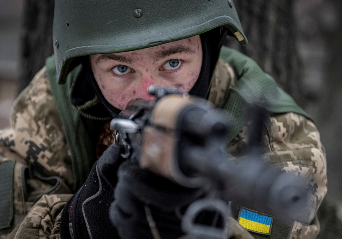 Binh lính Ukraine. Ảnh minh họa: Reuters