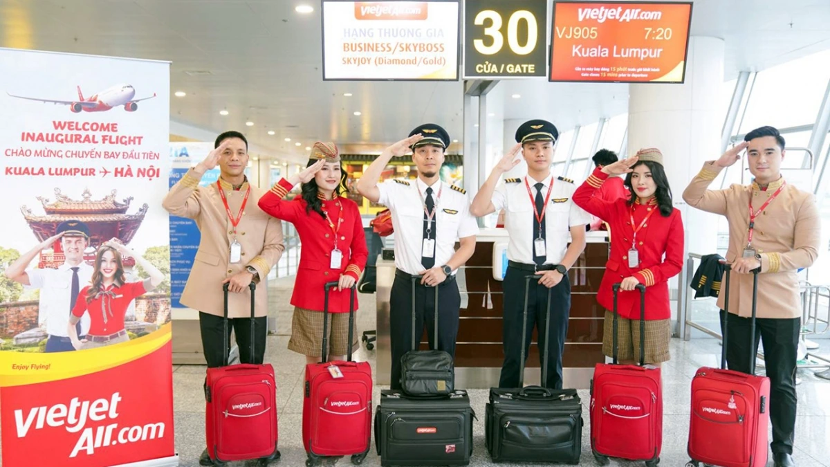 Đường bay Hà Nội - Kuala Lumpur phục vụ hành khách từ ngày hôm nay với 7 chuyến khứ hồi mỗi tuần.