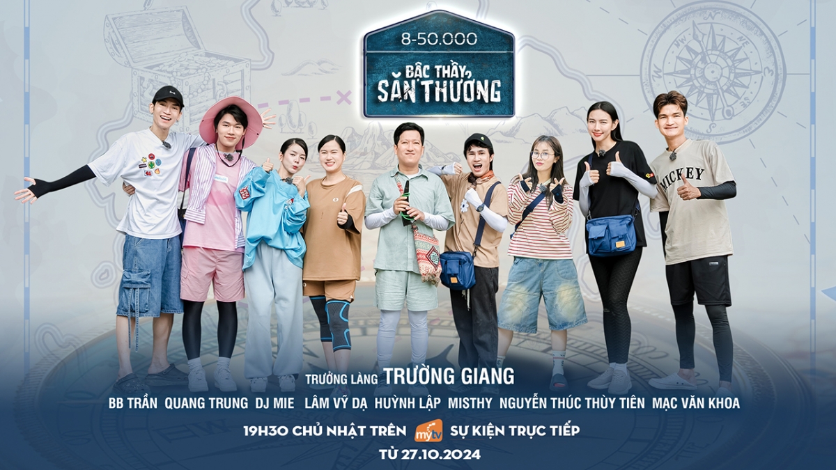 Bậc thầy săn thưởng phát hành sớm nhất và độc quyền trên nền tảng ứng dụng giải trí MyTV phát lại trên kênh Youtube MyTV vũ trụ giải trí 