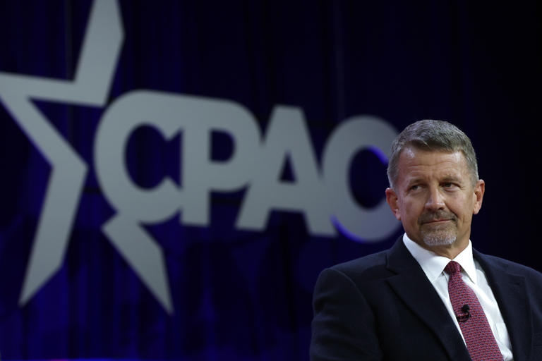 Ông Erik Prince, người sáng lập và cựu giám đốc điều hành của công ty quân sự tư nhân Blackwater. Ảnh: Newsweek